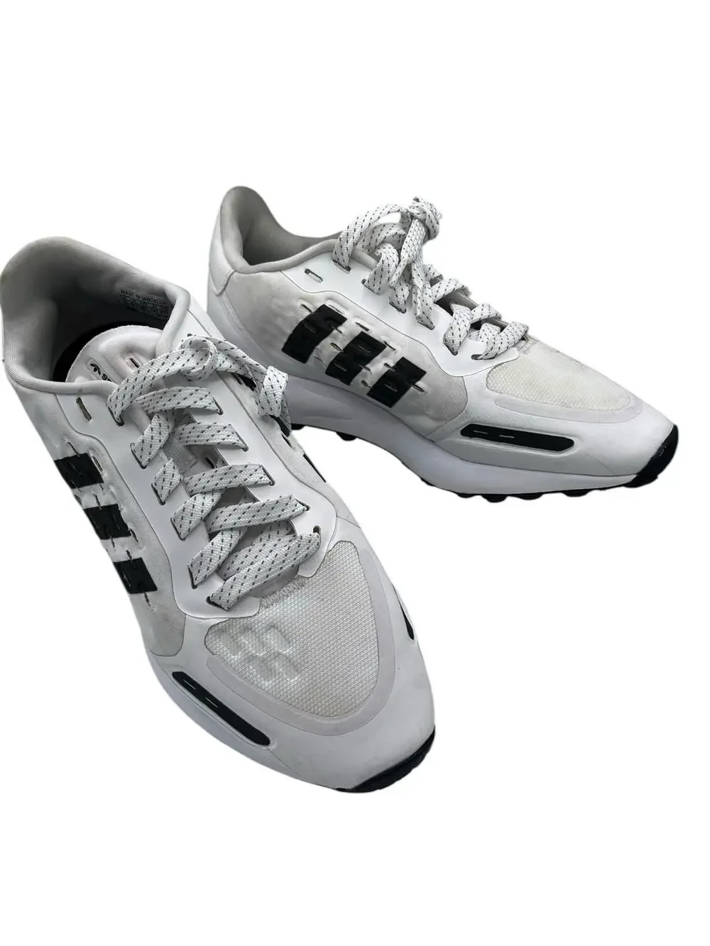 Adidas LA Trainer III S GW7693 White Black Sneakers Unisex Youth Size 6 NWOB